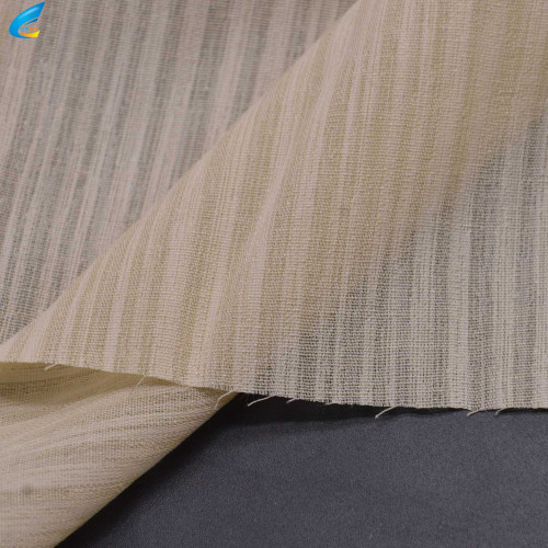 Rayon Poly Blend Invisible Stripe Fabric