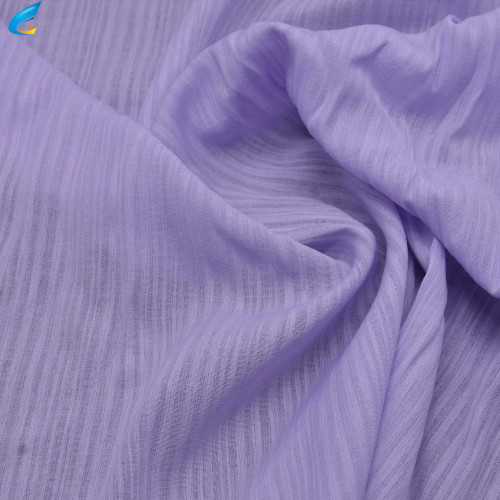 Rayon Poly Blend Invisible Stripe Fabric