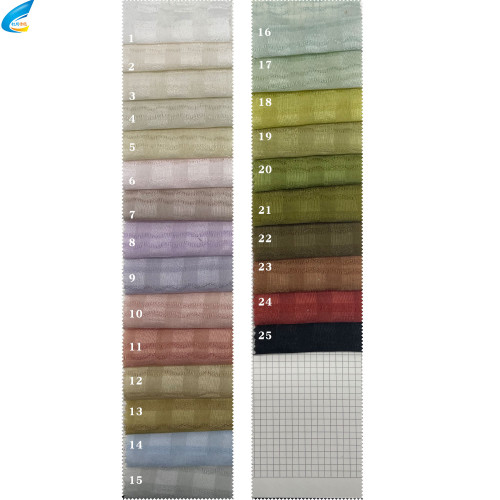 Lyocell Jacquard Plaid Fabric