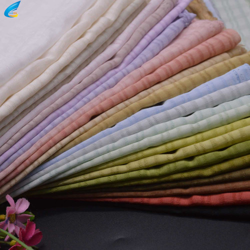 Lyocell Jacquard Plaid Fabric