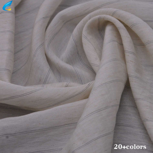 Ткань в полоску из смеси нейлона и полимеров