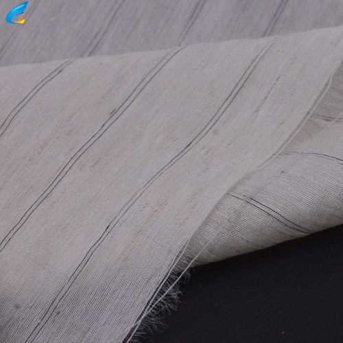 Ткань в полоску из смеси нейлона и полимеров