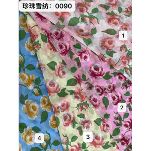 Chiffon Printed Fabric-0090