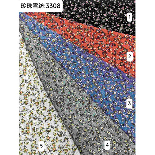 Chiffon Printed Fabric-3308