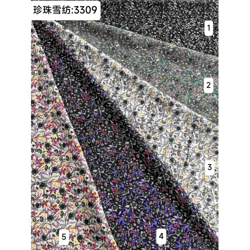 Chiffon Printed Fabric-3309