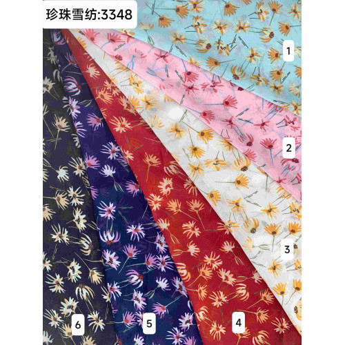 Chiffon Printed Fabric-3348