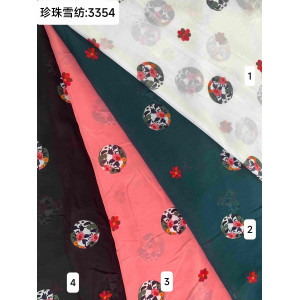 Chiffon Printed Fabric-3354