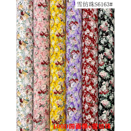 Chiffon Printed Fabric-S6163