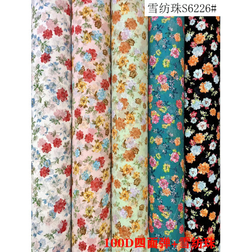 Chiffon Printed Fabric-S6226