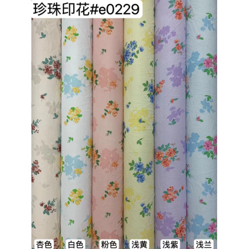 Шифоновая набивная ткань-e0229