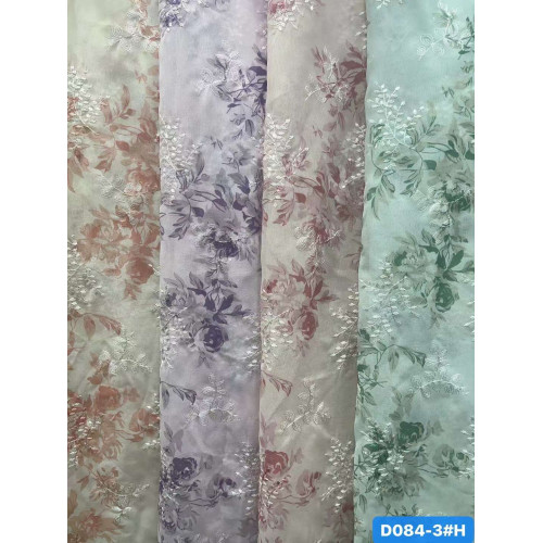 вышивка печатная ткань