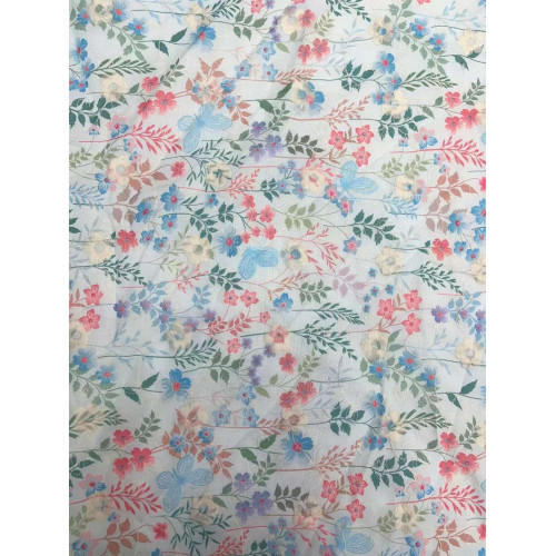 print embroidery pattern on fabric