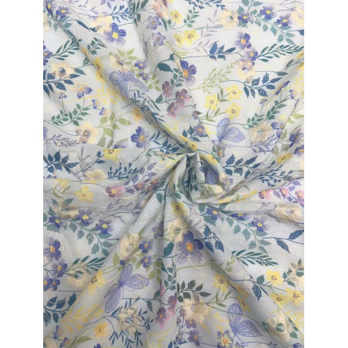 print embroidery pattern on fabric