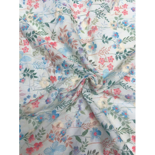 print embroidery pattern on fabric