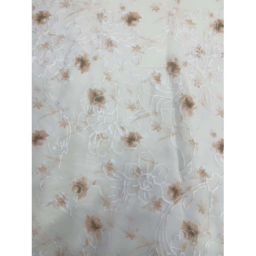 custom embroidered fabric by the yard