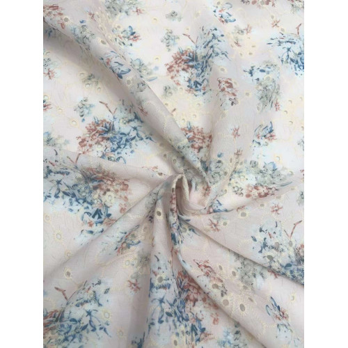 刺繍用プリント生地