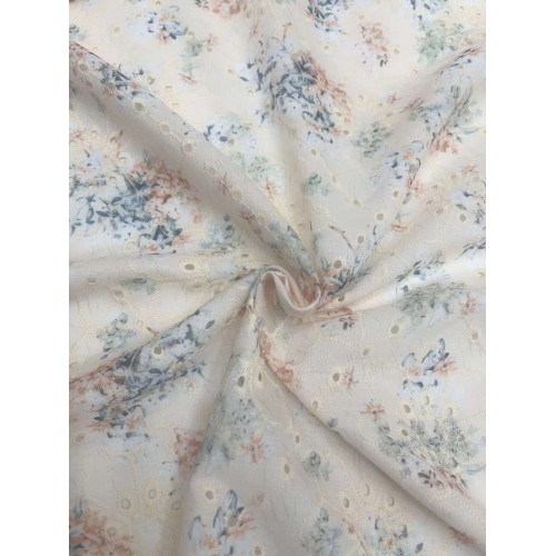 刺繍用プリント生地