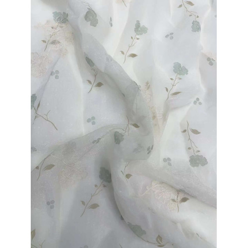 vintage floral embroidery