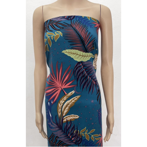 45Sレーヨンプリント生地-491498