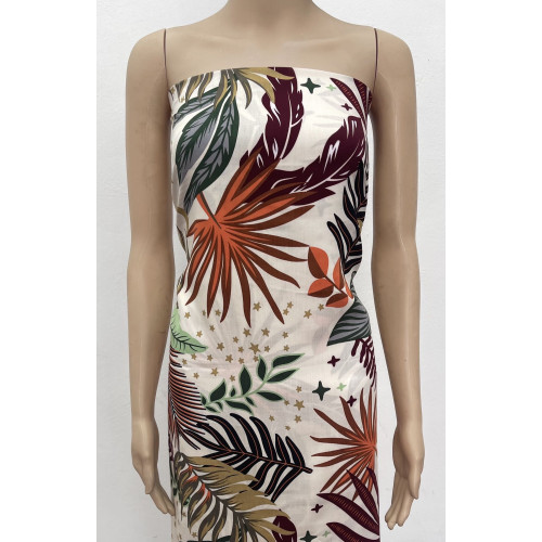 45Sレーヨンプリント生地-491498