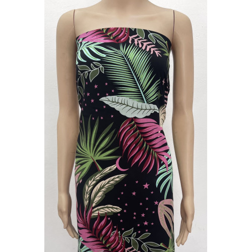 45Sレーヨンプリント生地-491498