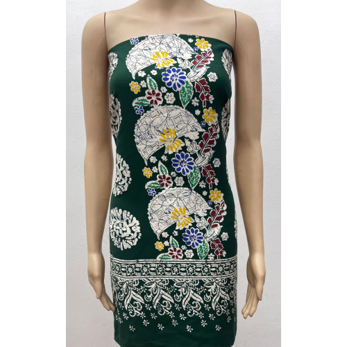 45Sレーヨンプリント生地-491500