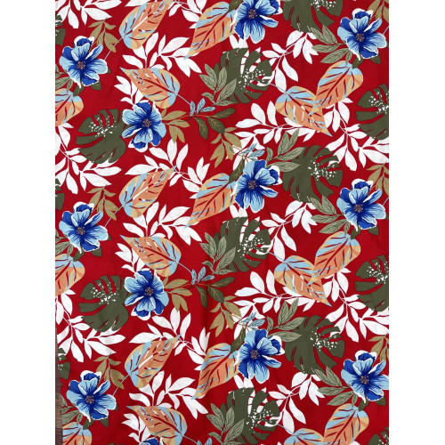 45S Rayon Printed Fabric-491510