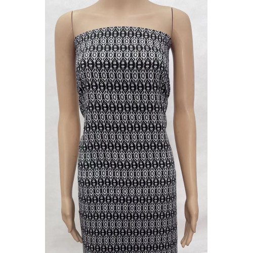 45Sレーヨンプリント生地-491515