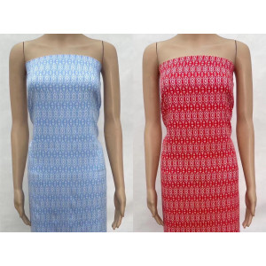 45Sレーヨンプリント生地-491515