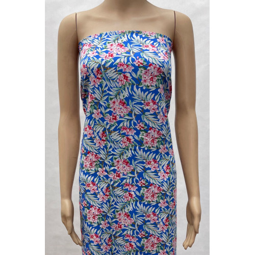 45Sレーヨンプリント生地-491530