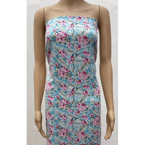 45Sレーヨンプリント生地-491530