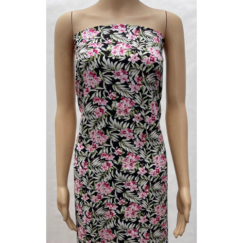 45Sレーヨンプリント生地-491530