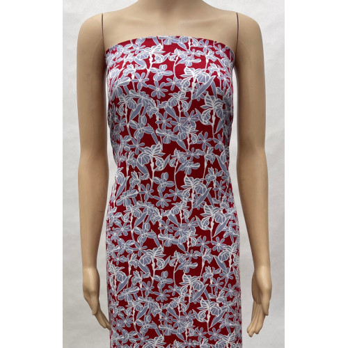 45Sレーヨンプリント生地-491538