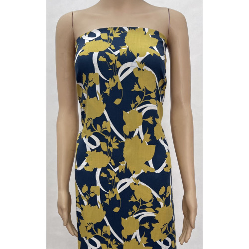 45Sレーヨンプリント生地-491543