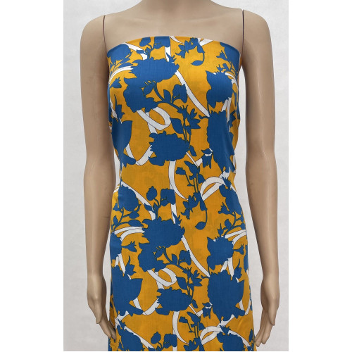 45Sレーヨンプリント生地-491543