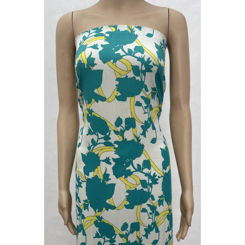 45Sレーヨンプリント生地-491543