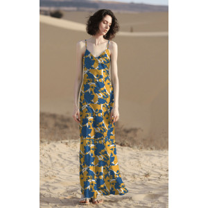 45Sレーヨンプリント生地-491543