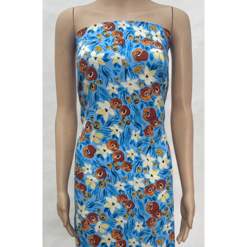 45Sレーヨンプリント生地-491544