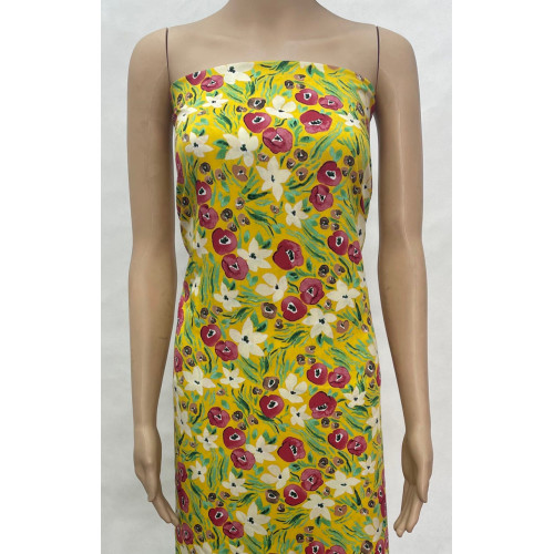 45Sレーヨンプリント生地-491544