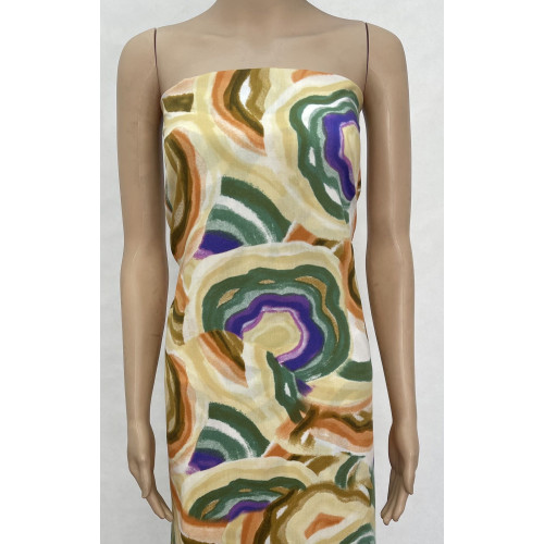 45Sレーヨンプリント生地-491549