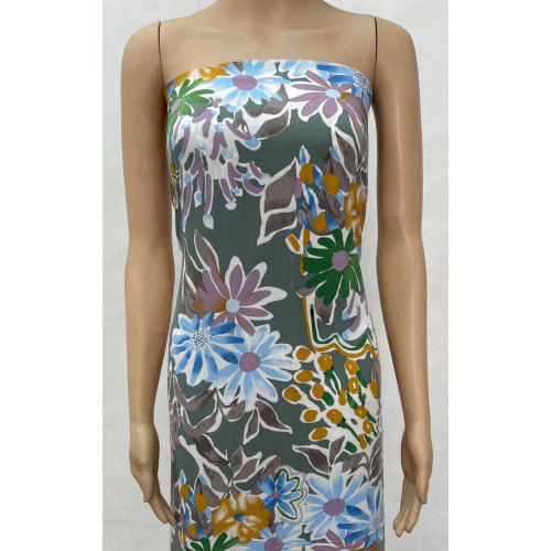 45S Rayon Printed Fabric-491578