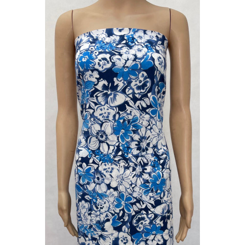 45Sレーヨンプリント生地-491579